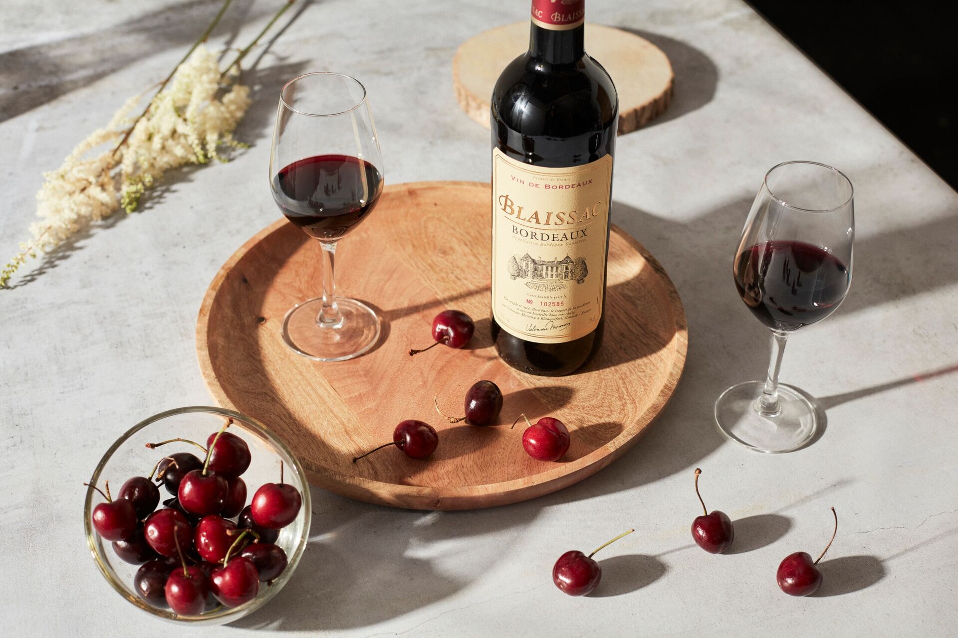Bouteille de rouge Blaissac